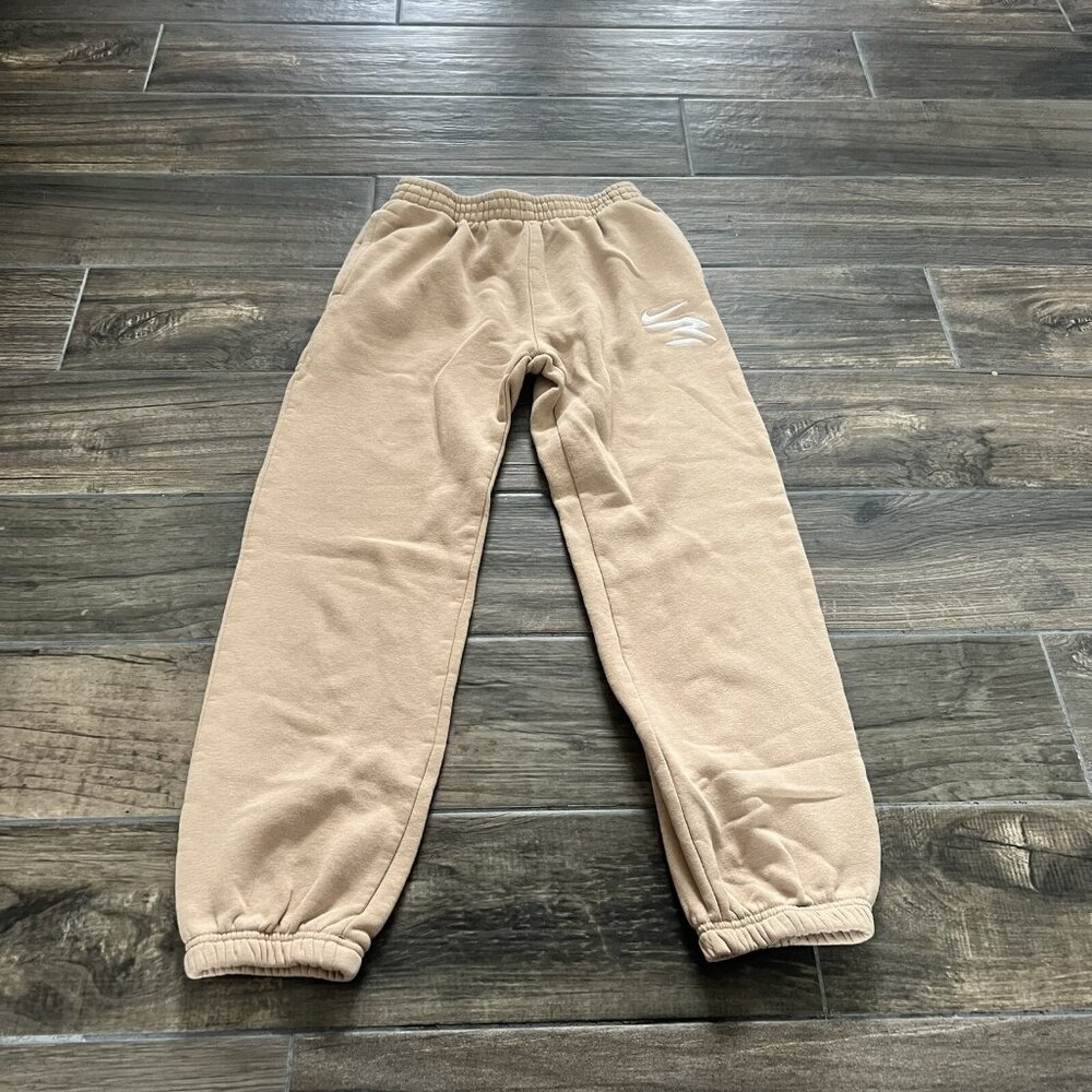 Nike Sweatpants Jogger Russell Wilson 3 Brand Tan Boys  12-13 Years Large (175)